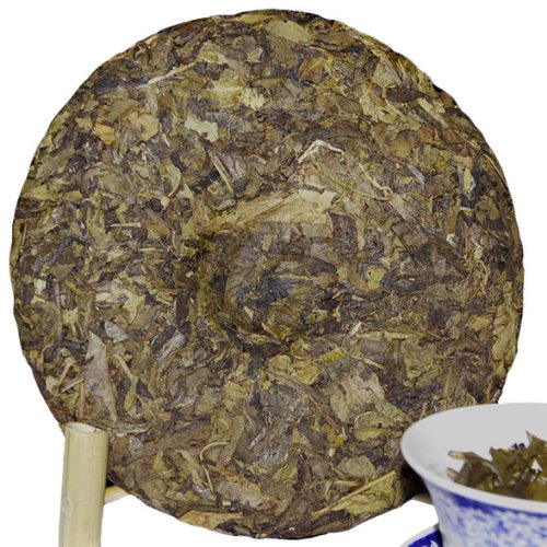 Yunnan Puer Pu Er Tea Pu-erh Tea Aged Tree Huang Pian Tea Cake 357g
