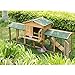 ELIGHTRY Conejeras Madera de Exterior Gallineros Jaula para Conejos Gallinas Cobayas Hamster...