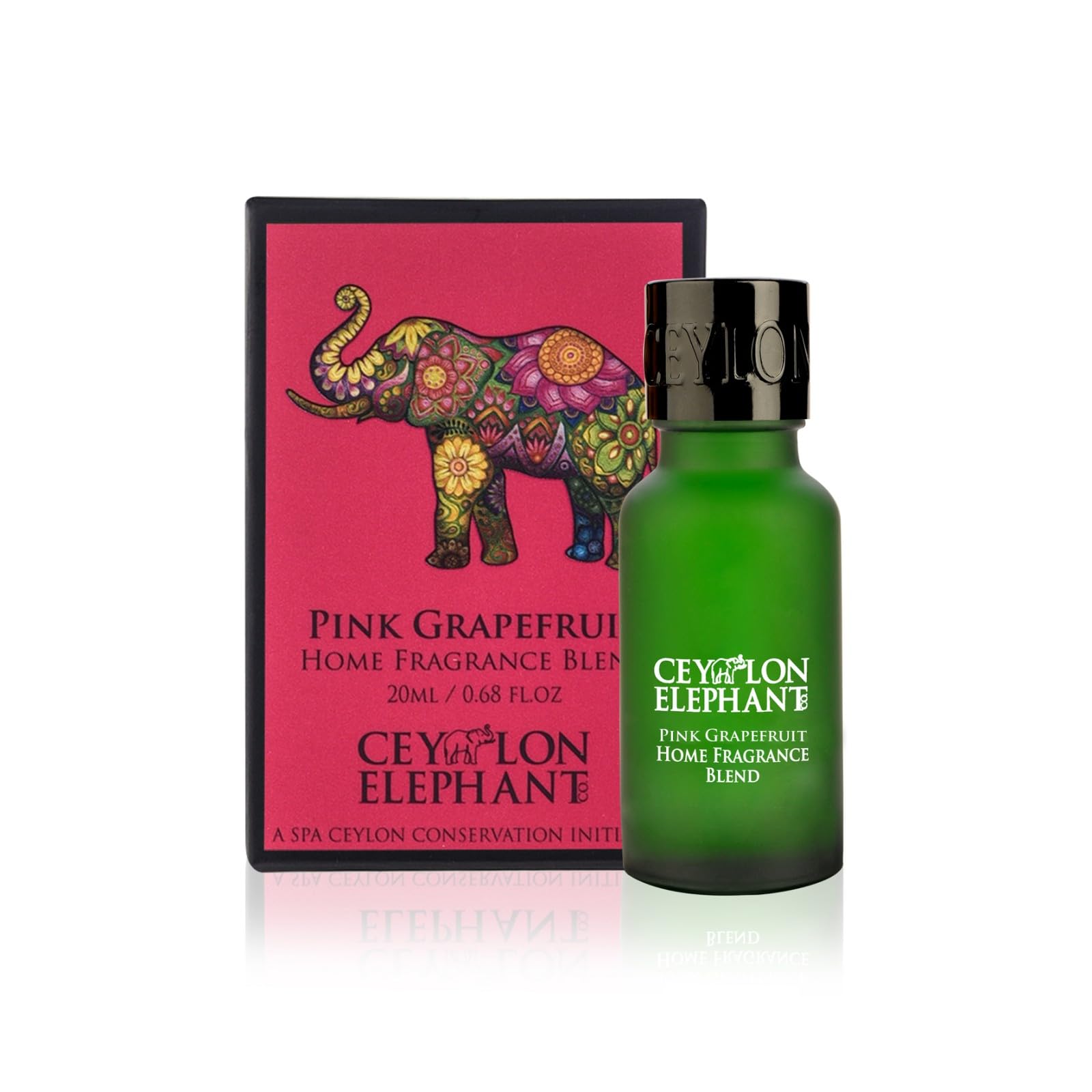 Spa Ceylon Ceylon Elephant Pink Grapefruit Home Fragrance Blend, 100% Pure Natural Essential Oil for Diffusers, Aromatherapy & Candle Making, Zesty & Refreshing Scent, 20ml-image-22