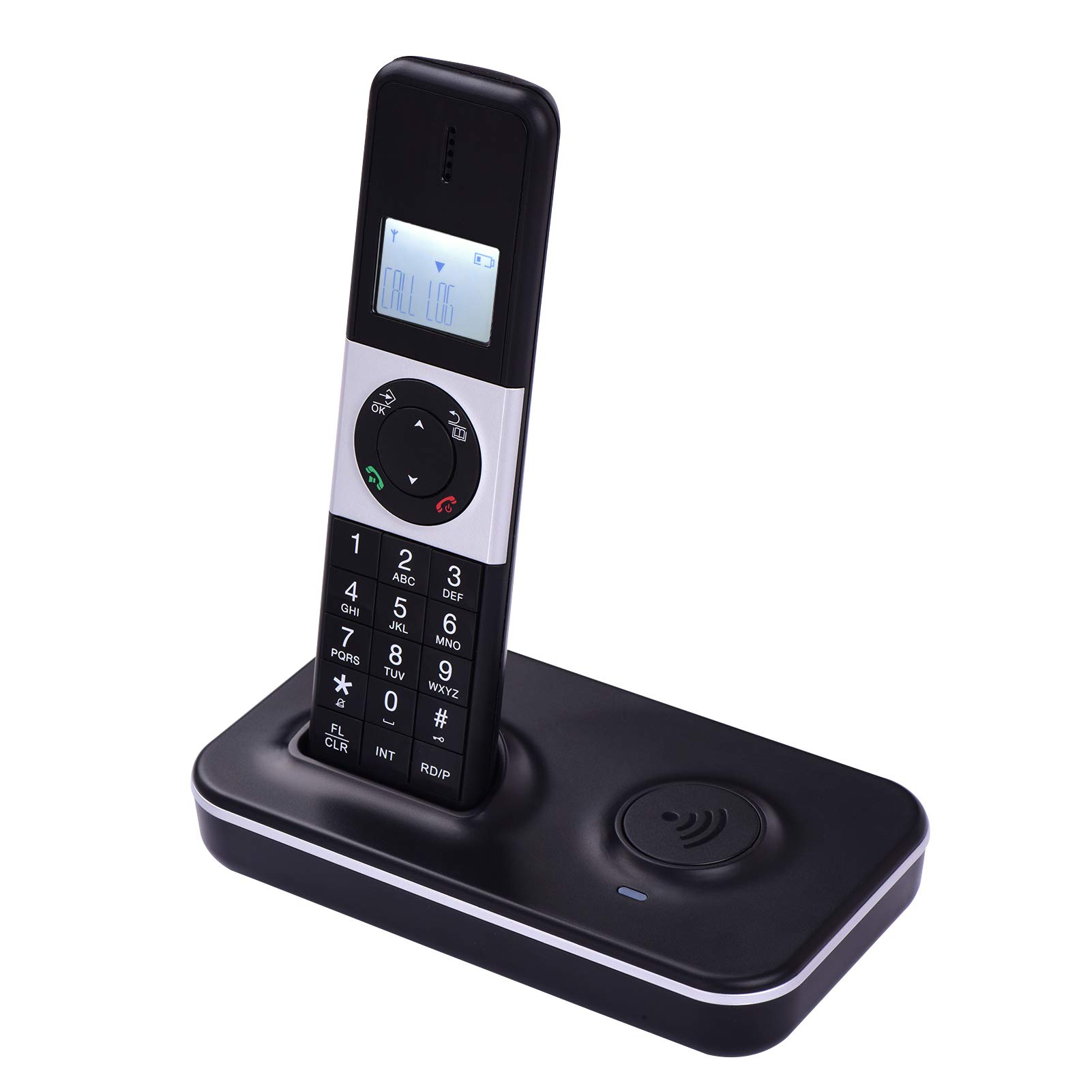 Téléphone sans fil fixe combiné avec écran LCD et mains libres Maiju