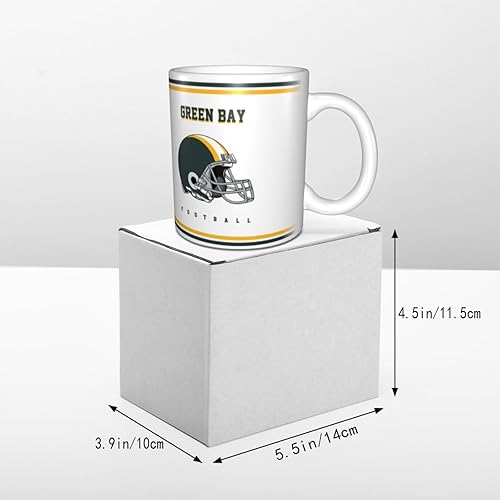 Miniatura 4 de Green Bay - Tazas de café, taza de viaje personalizada estilo fútbol, nombre y número personalizados, regalos para hombres, mujeres y jóvenes