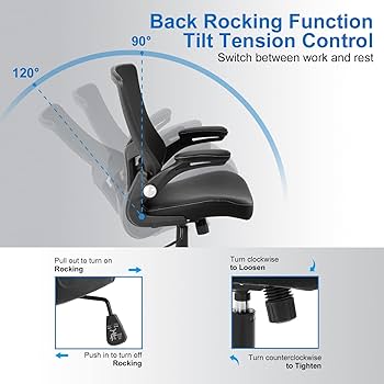 nakamura1234　DESKWORK CHAIR Amazon.com: Office Chair Ergonomic Desk Chair, Computer PU