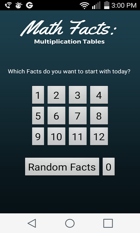 Math Facts Lab App Math Facts: Multiplication - App on Amazon Appstore
