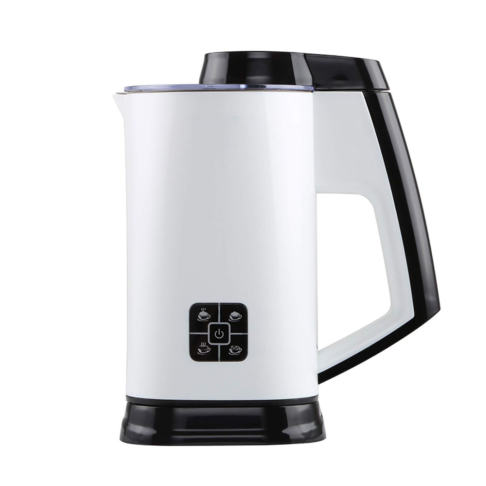 HMTE Montalatte Automatico Montalatte Montalatte Multifunzione Completamente Automatico Schiuma Fredda E Calda Latte Caldo caffè Fantasia (Color : White, Size : 15.6X11.2X20Cm) (White 15.6x11.2x20cm)
