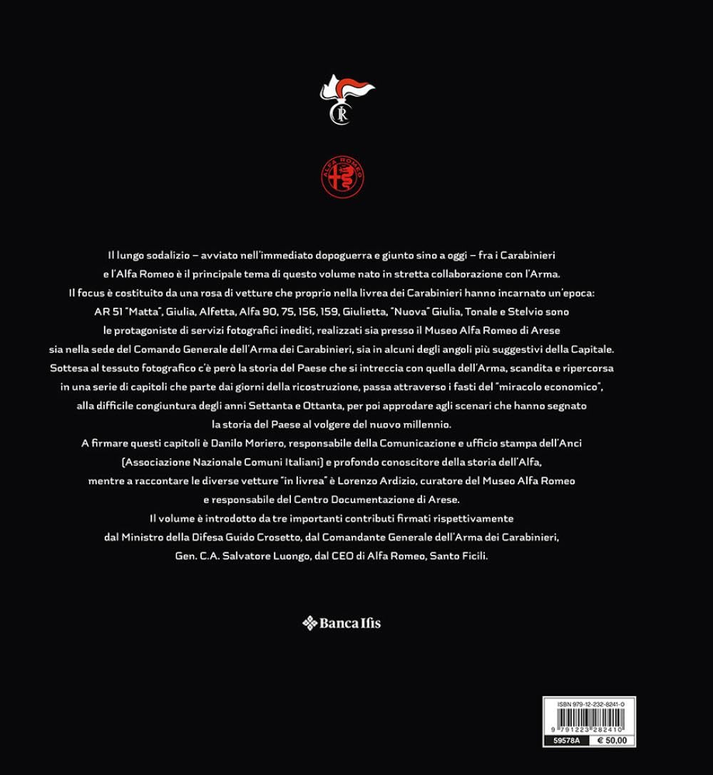 Carabinieri e Alfa Romeo. Al servizio del Paese. Ediz. a colori
