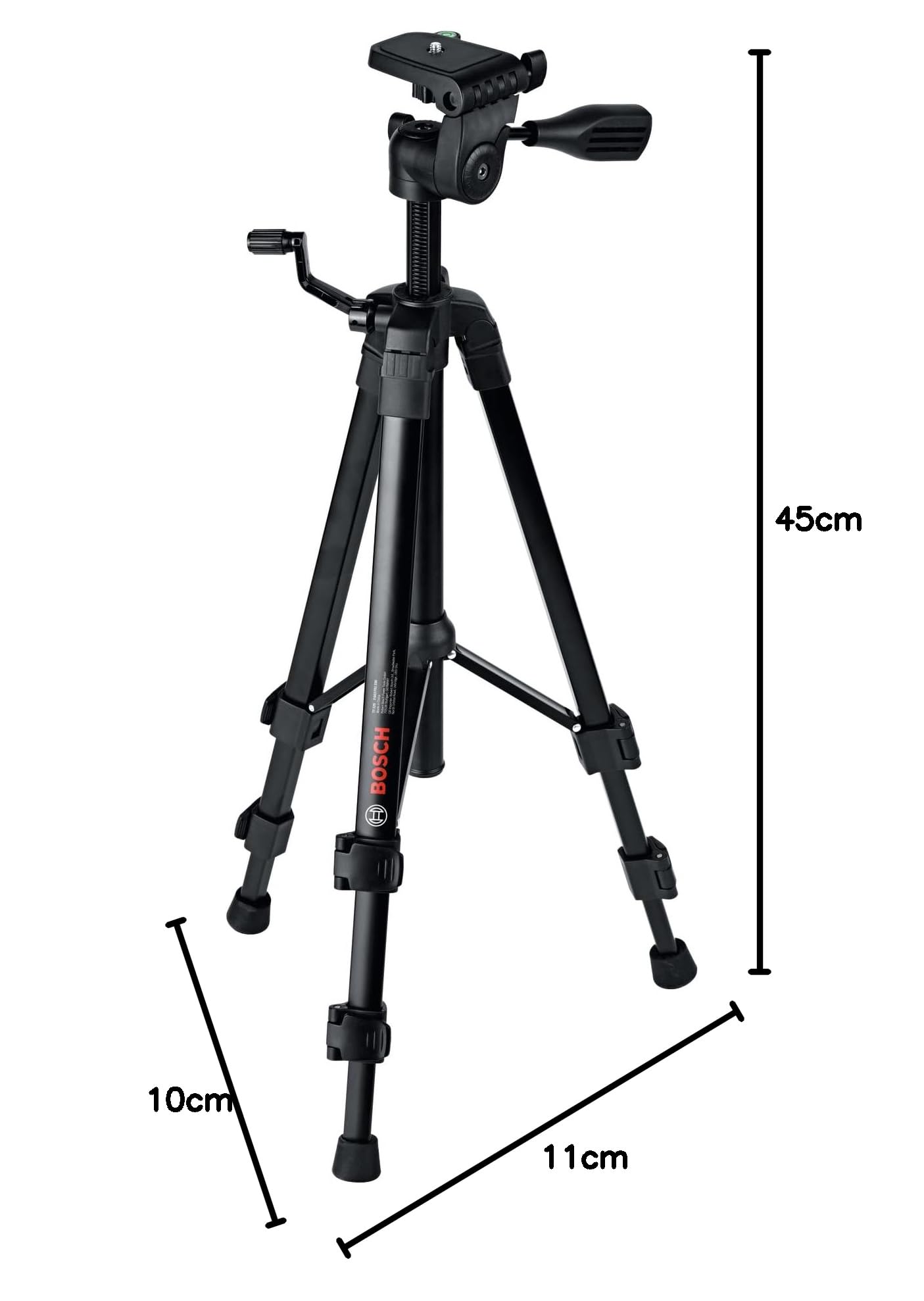 Bosch trípode TT 120 (altura regulable de 45-120 cm, en caja de cartón)