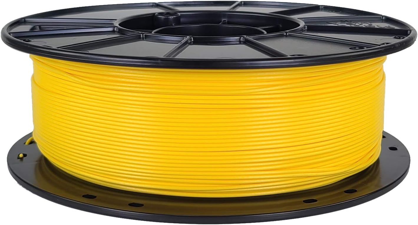 3D-Fuel Tough Pro PCTG Filament for 3D Printing, Better Than PETG Filament, Made in The USA, 3D Printer Filament, Dimensional Accuracy +/- 0.02 mm, 1.75mm, 1 kg Spool, Daffodil Yellow