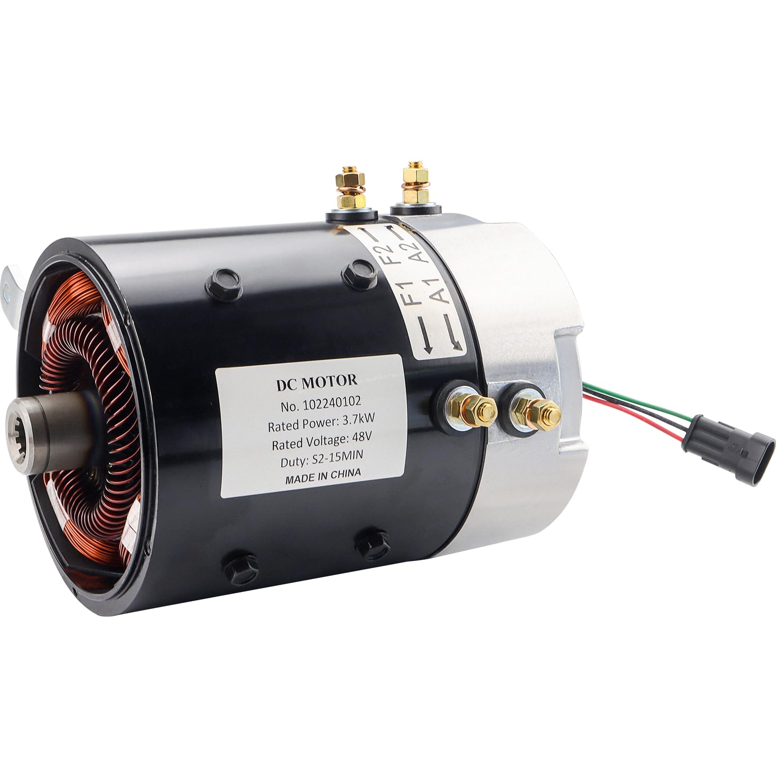 Amazon.com: 1022401-02 Electric Motor 48V for Club Car Golf Cart