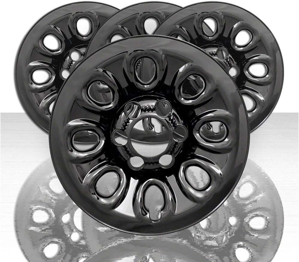 Auto Reflections Set of 4 17" 8 Hole Wheel Skins for Chevy