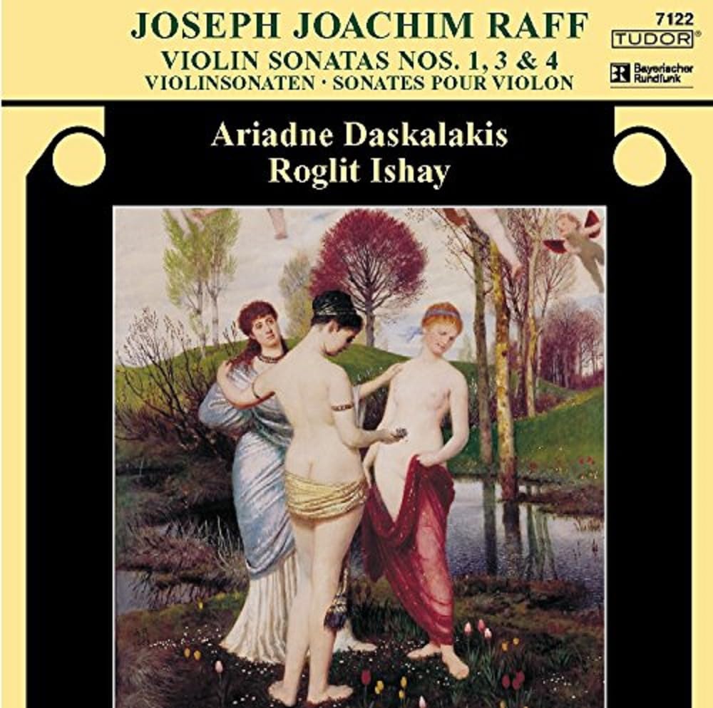 RAFF: VIOLIN SONATAS 1,3 & 4