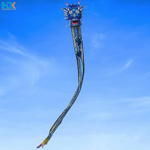 Miniatura 6 de HENGDA KITE Legendary Dragon Kite,for Kids and Adults,Easy to Fly,Excellent Fabric and Structure Design,Suitable for Square, Beach, Grass,
