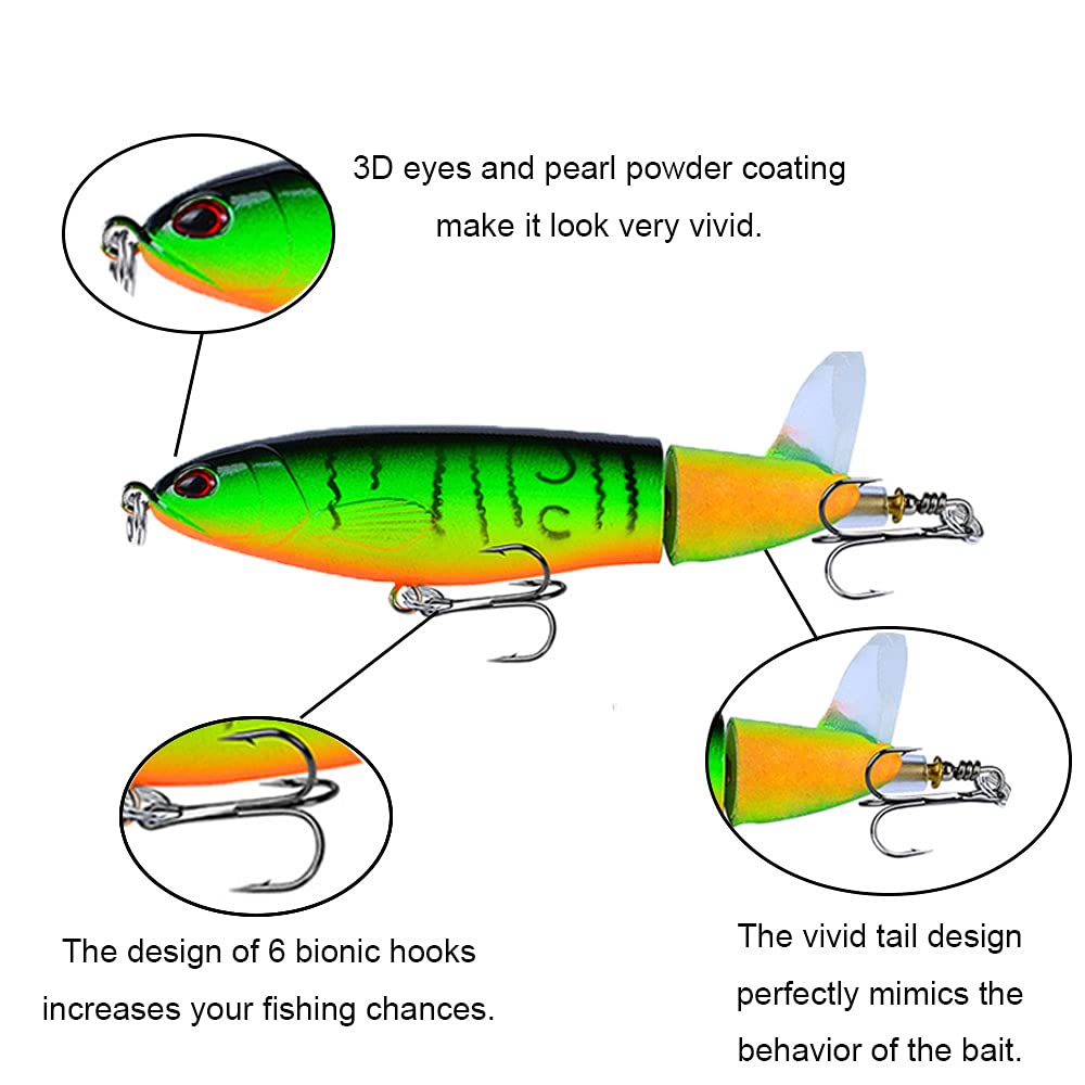 Leurres De Pêche TOYHEART 63mm - Appâts Durs Simulation Sauterelle Pour Bar, Truite, Brochet