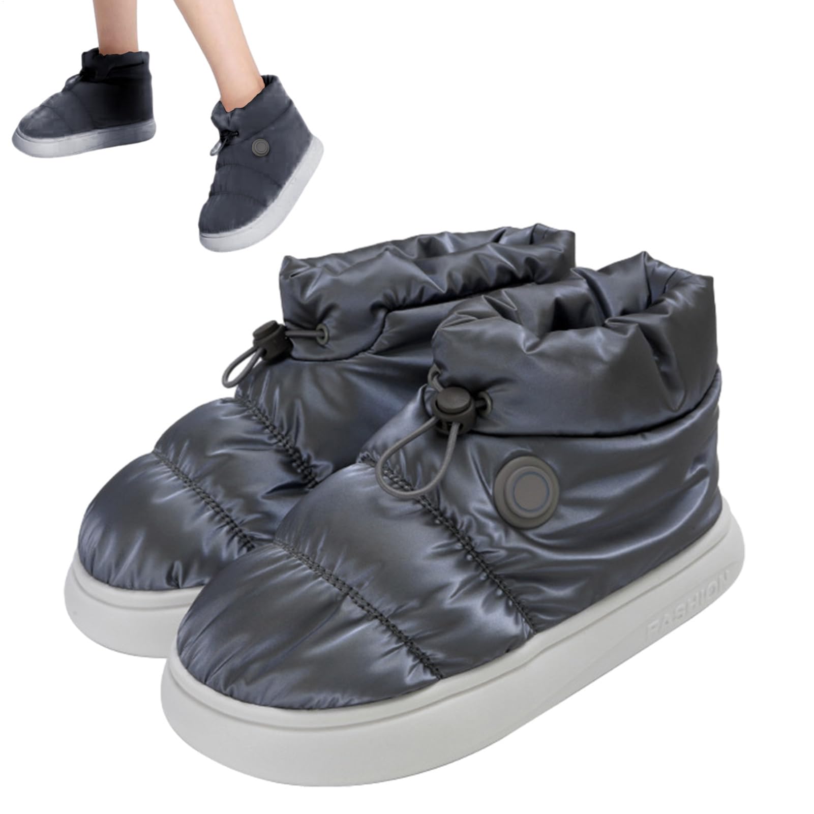 Scarpe riscaldate ricaricabili, scarpe riscaldanti elettriche | Scaldapiedi portatili invernali, scarpe termiche per piedi elettriche, scaldapiedi per scarpe, riscaldate per