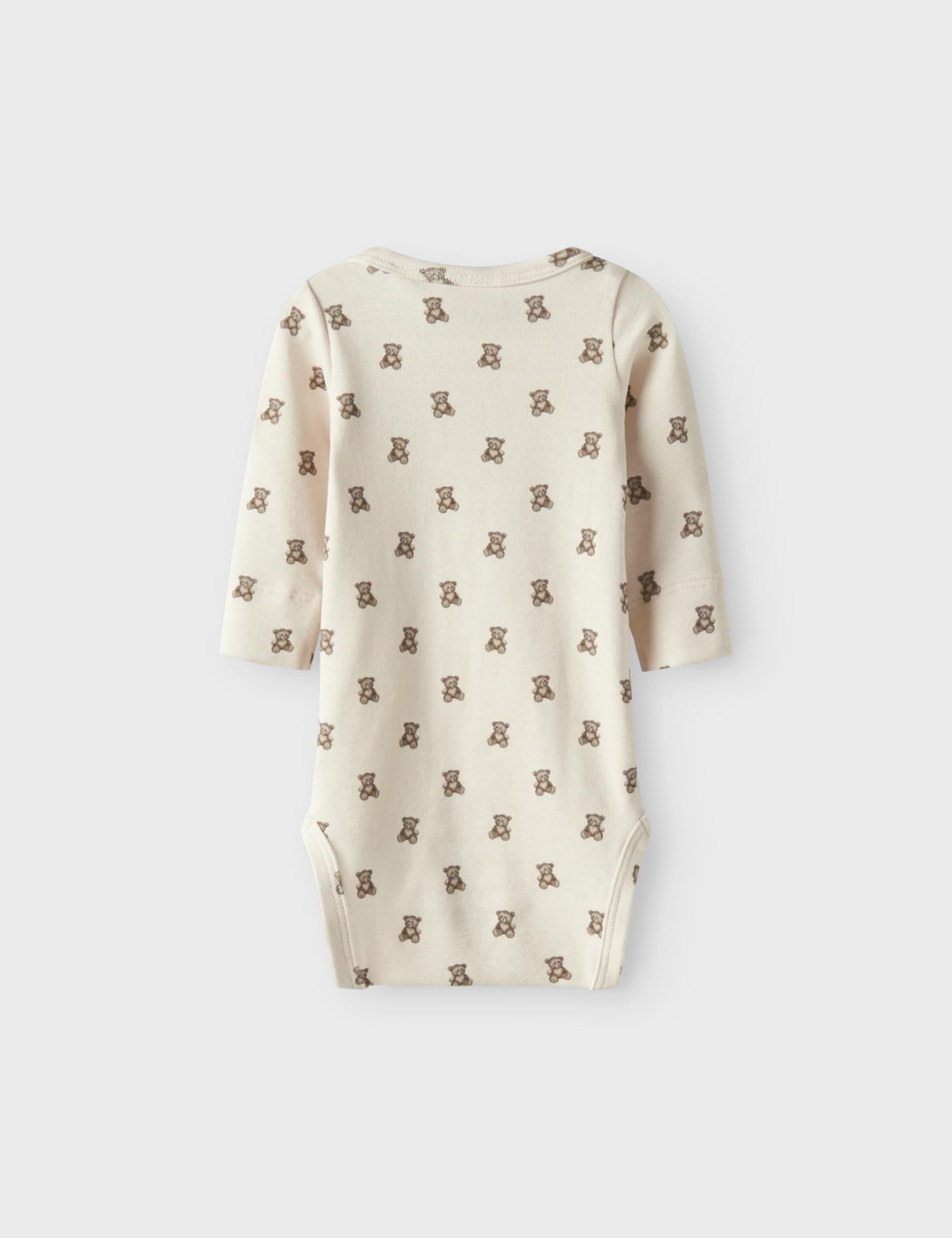 Lil' atelier baby Unisex Nbngayo Elo Ls Slim Body Lil Noos, Turtledove, Numeric_80, Turtledove, numeric_80