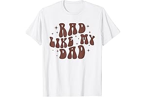 Rad Like My Dad I Love My Dad Funny Retro Toddler Kids T-Shirt