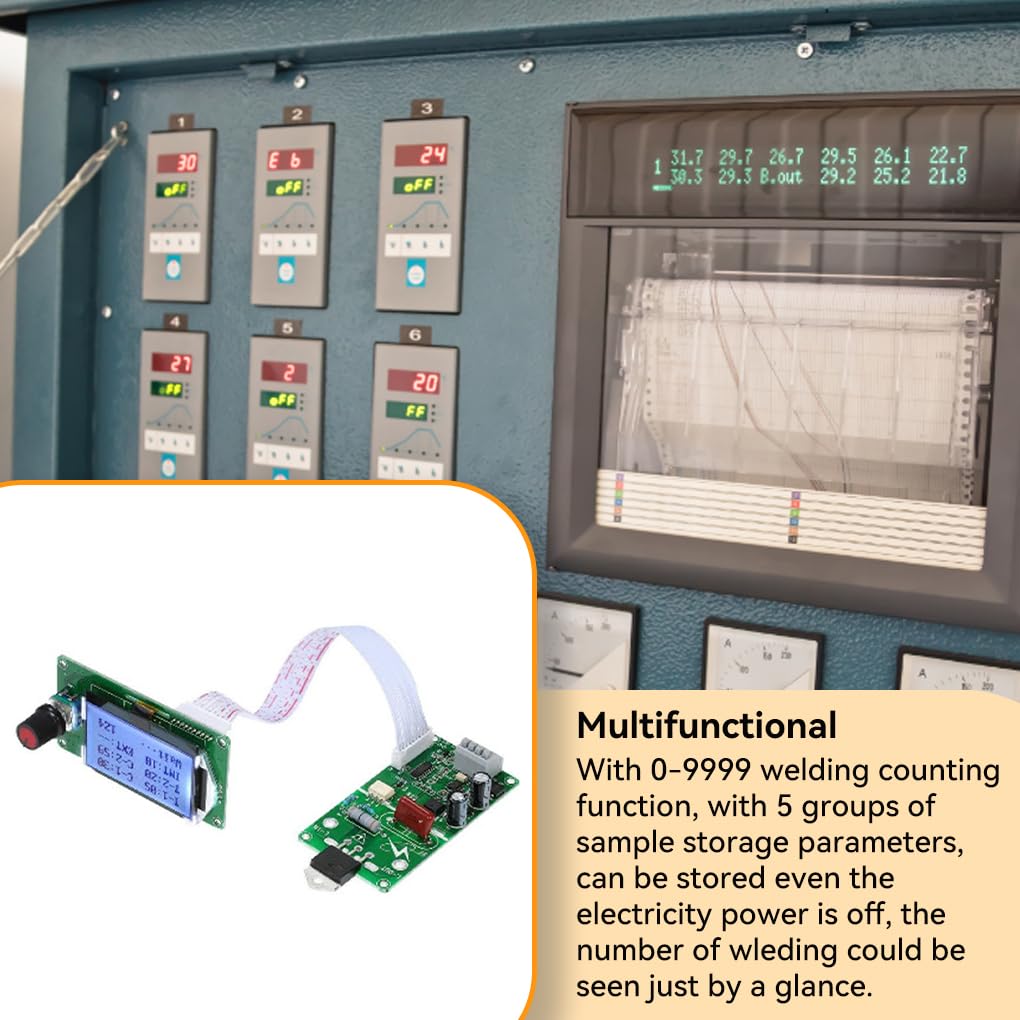 Encoder Digital Pulse Welding Machine Encoder Controller Board Controller per saldatrice a punti uniformi regolabili per, 40A