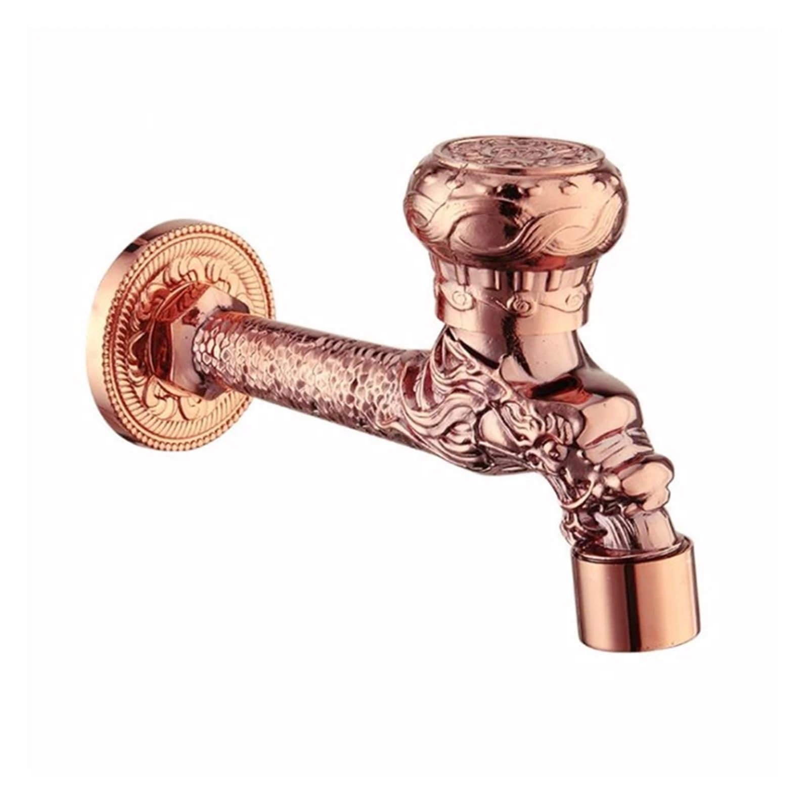 Robinet de jardin en laiton sculpté et robinet froid extérieur