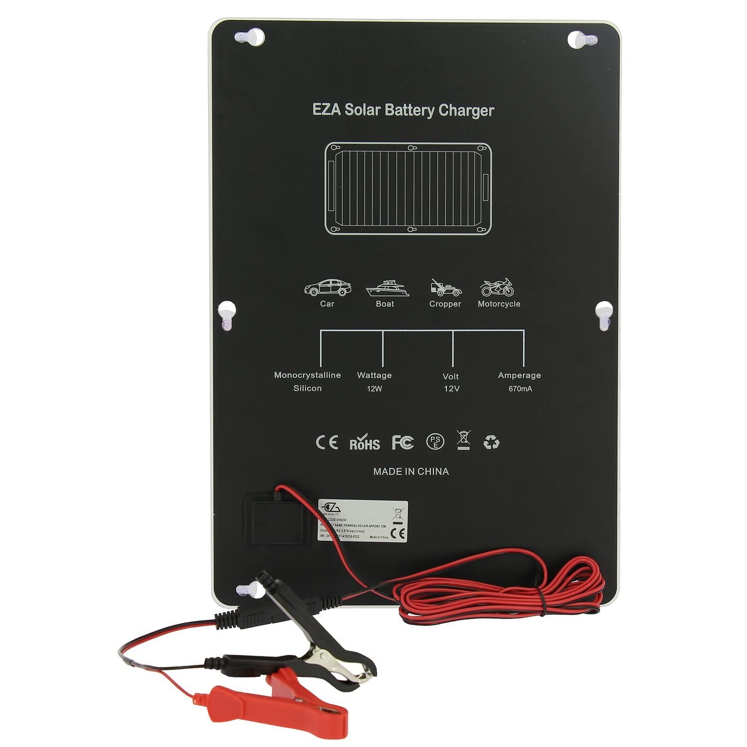 Eza Panneau Solaire APPOINT 12W