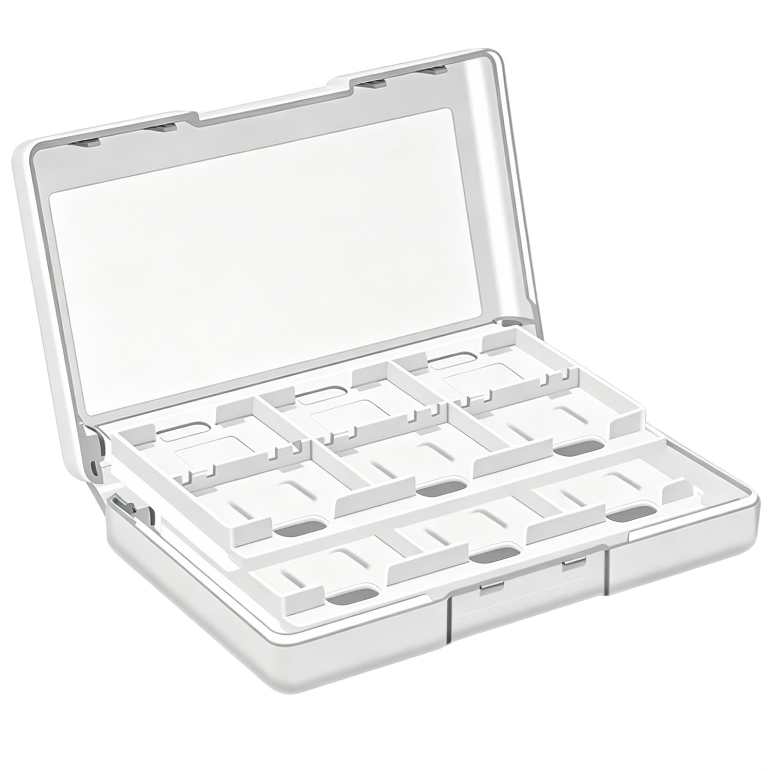 KlsyChry 24+2 Slots Protective Case Game Memory Cards Cartridge Holder Storage Box Organizer Portable for Nintendo Switch