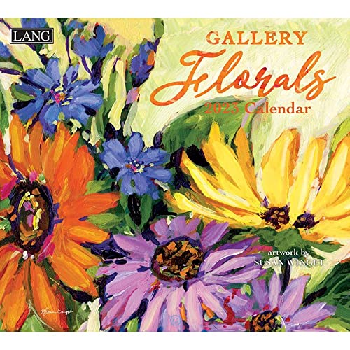 Langgalleryflorals2023wallcalendar  Urban Country Home Decor Lang gallery florals 2023 wall calendar  urban country home decor