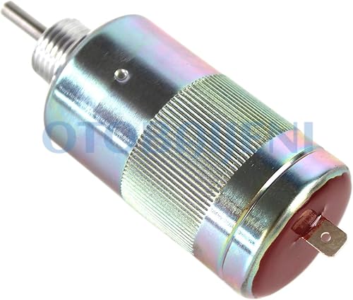 Miniatura 6 de 185206085 SBA185206085 Válvula de solenoide de apagado de combustible 12V para caja para tractor New Holland para Perkins Serie 100 Motor Parada de