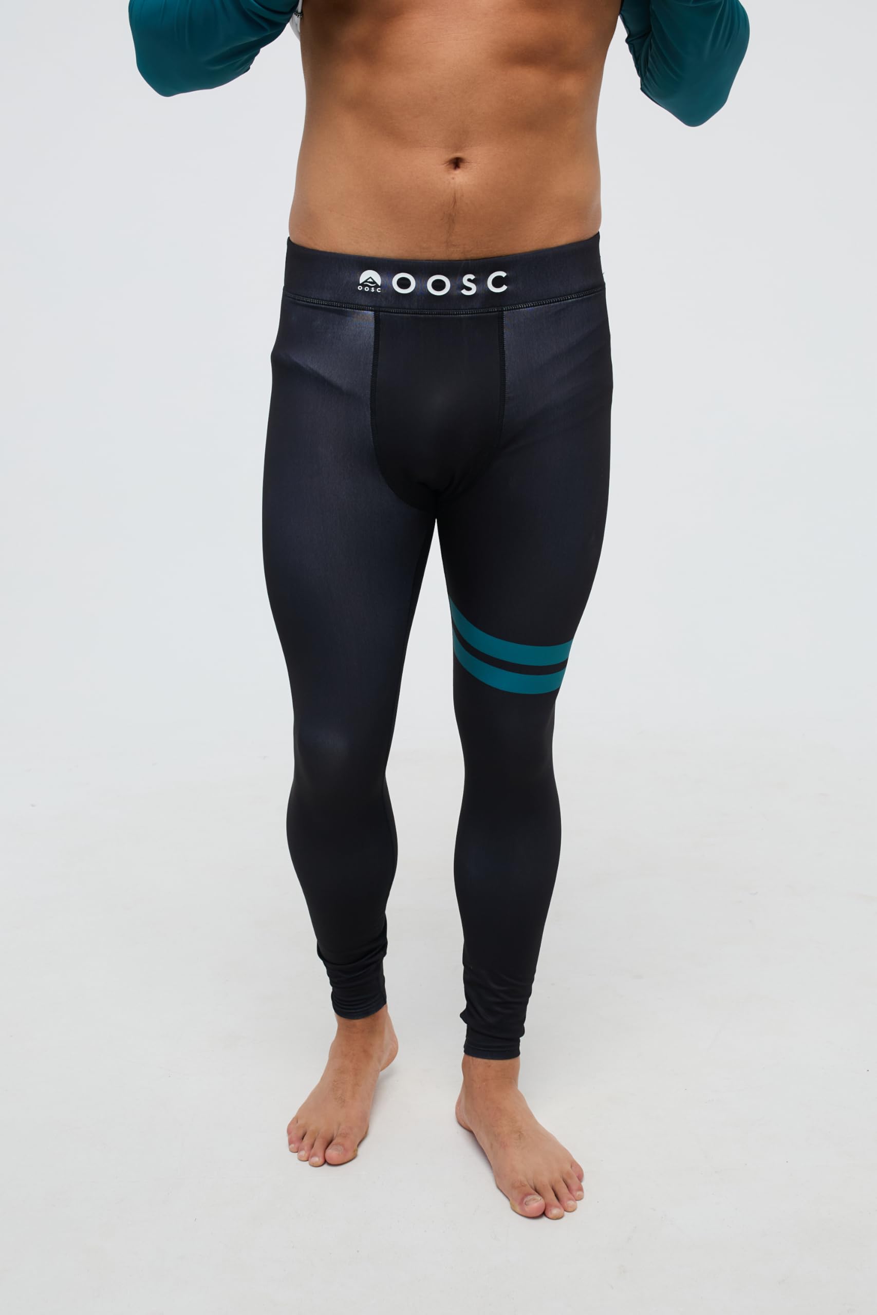 OOSC Mens Philadelphia Eagles - X NFL Baselayer Pants, Blue, M EU