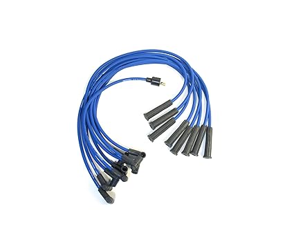 Pertronix 808321 Flame-Thrower Blue 8mm 8 Cylinder Spark Plug Wire