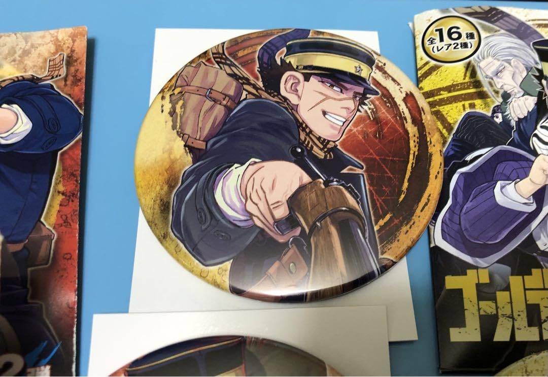 Amazon.co.jp: 杉元佐一 ゴールデンカムイ コレクション缶バッジ 缶