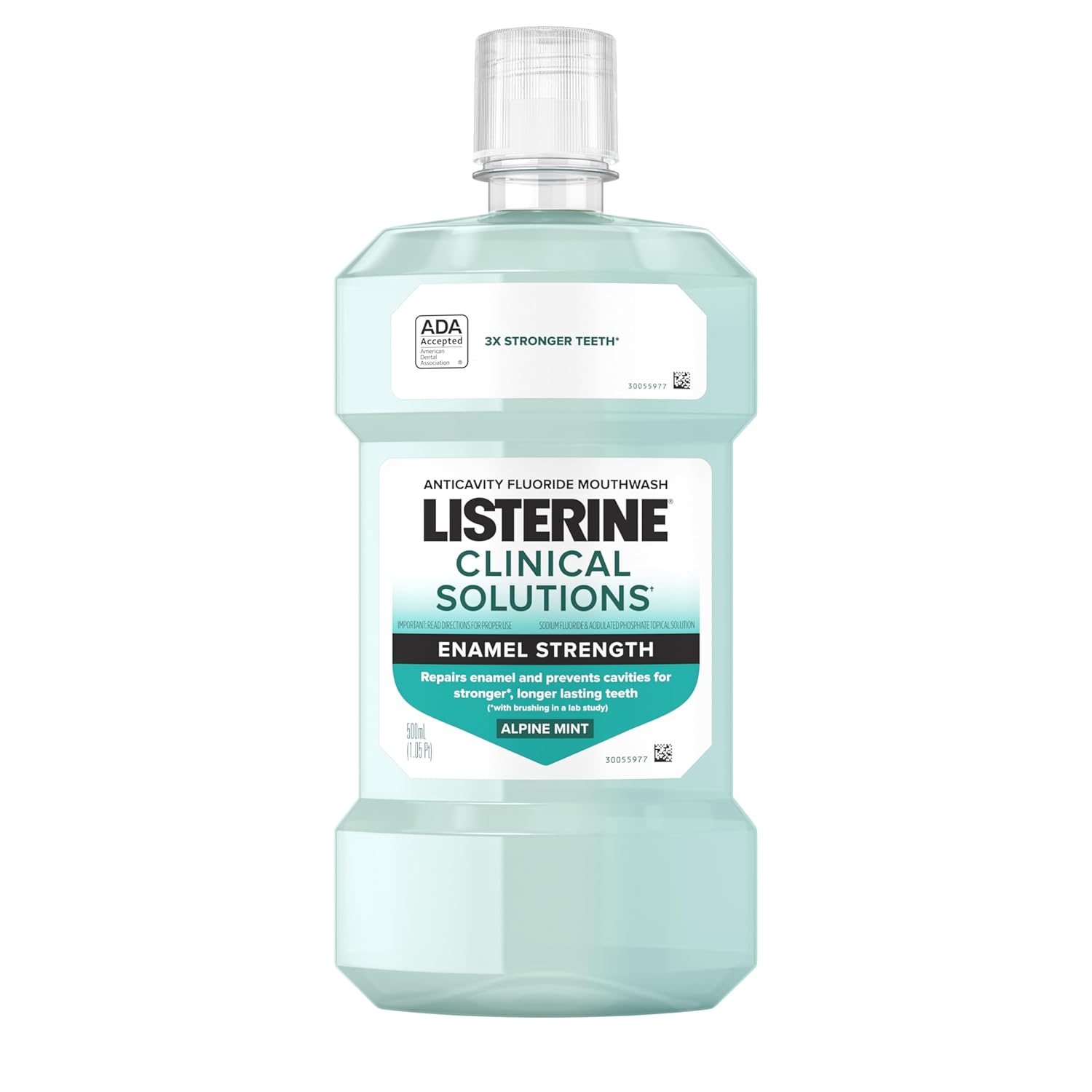 Listerine Clinical Solutions Enamel Strength Mint Oral