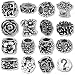 Flower Beads and Charms for European Style Charm Bracelets