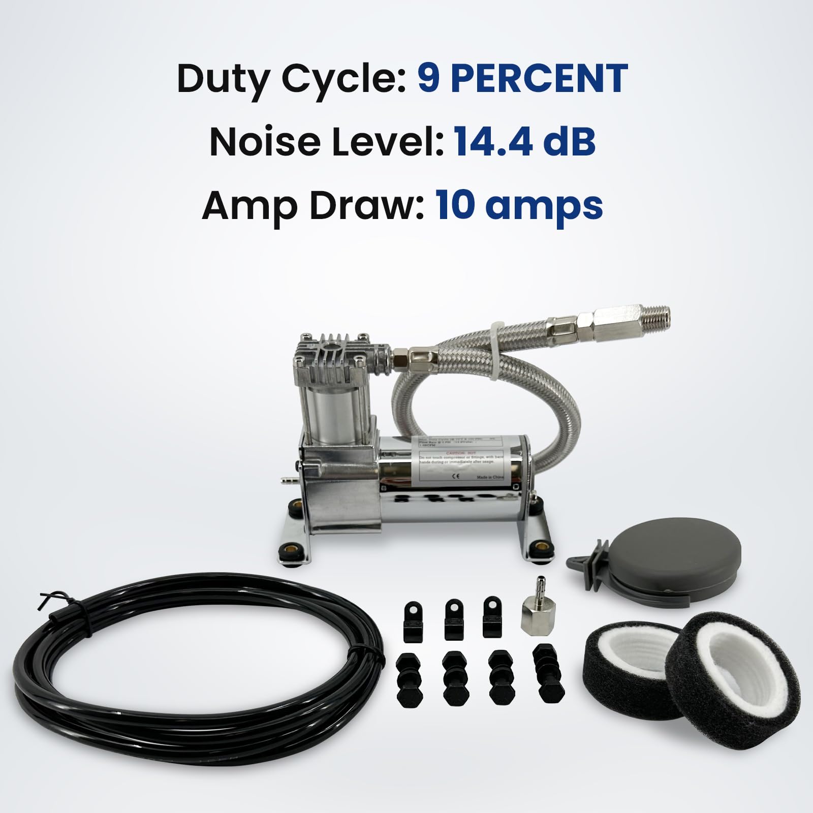 Amazon.com: TORQUE 12V Heavy Duty 444c Air Compressor Kit - 120