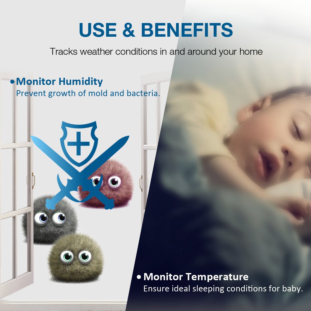Houzetek S657 Weather Station Mounting Options
