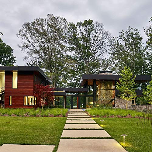 Lumina Low Voltage Landscape Lighting Cast-Aluminum Outdoor Path And Area Light Warm White 3W G4 Led Bulb And Abs Heavy Duty Ground Stake Included For Yard Walkway Lawn - Bronze Pal0101-Bzled2 (2Pk) #TOP4