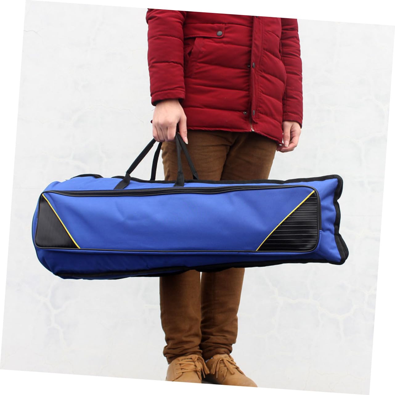 YARNOW Borsa Imbottita per Trombone Tracolla Regolabile e Fodera in Cotone, Custodia Morbida per Principianti del Trombone
