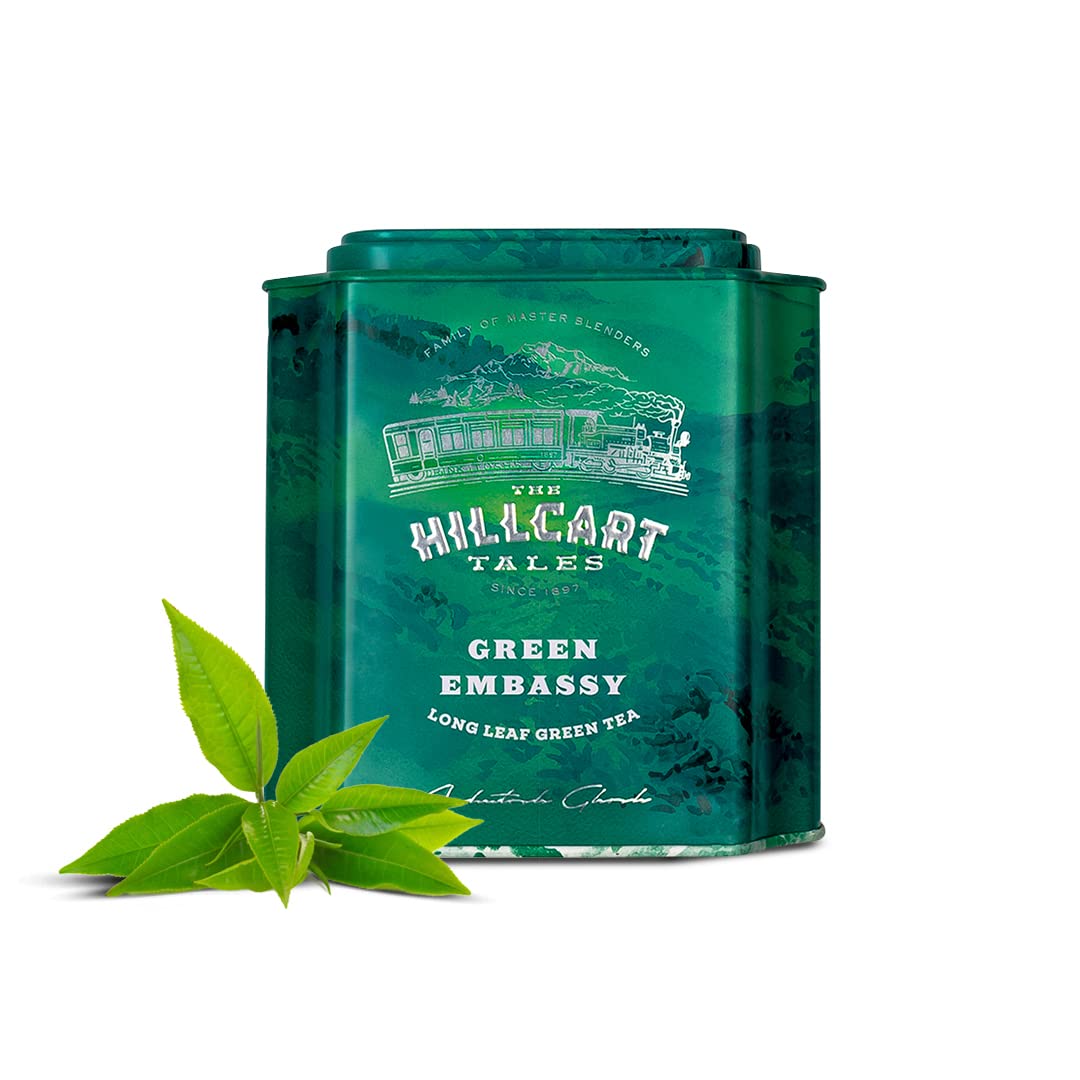 See full amazon price history chart for HILLCART TALES The Green Embassy Long Leaf Green Tea - Long Leaves With Subtle Peppery Notes, 5.29 Oz / 150 G HILLCART TALES The Green Embassy Long Leaf Green Tea - Long Leaves With Subtle Peppery Notes, 5.29 Oz / 150 G (B07DN82R4L) Amazon Price History, Amazon Price Tracker