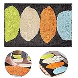 Zliger Alfombrilla Absorbente,Suave Antisuciedad Lavable a Máquina Antideslizante Felpudo Premium Estera Alfombra Exterior o Interior para Pasillo Cocina Dormitorio