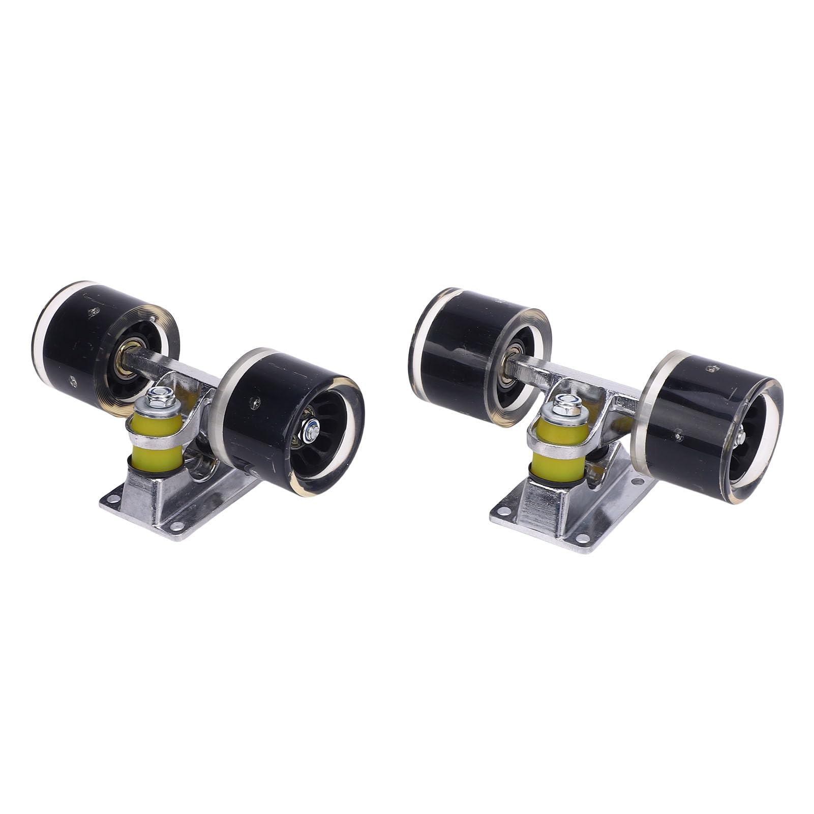 Changor Achsen und Rollen-Set, Leichtes Cruiser-Longboard, Aluminiumlegierung, 55 X 45 Mm für Street Cruising