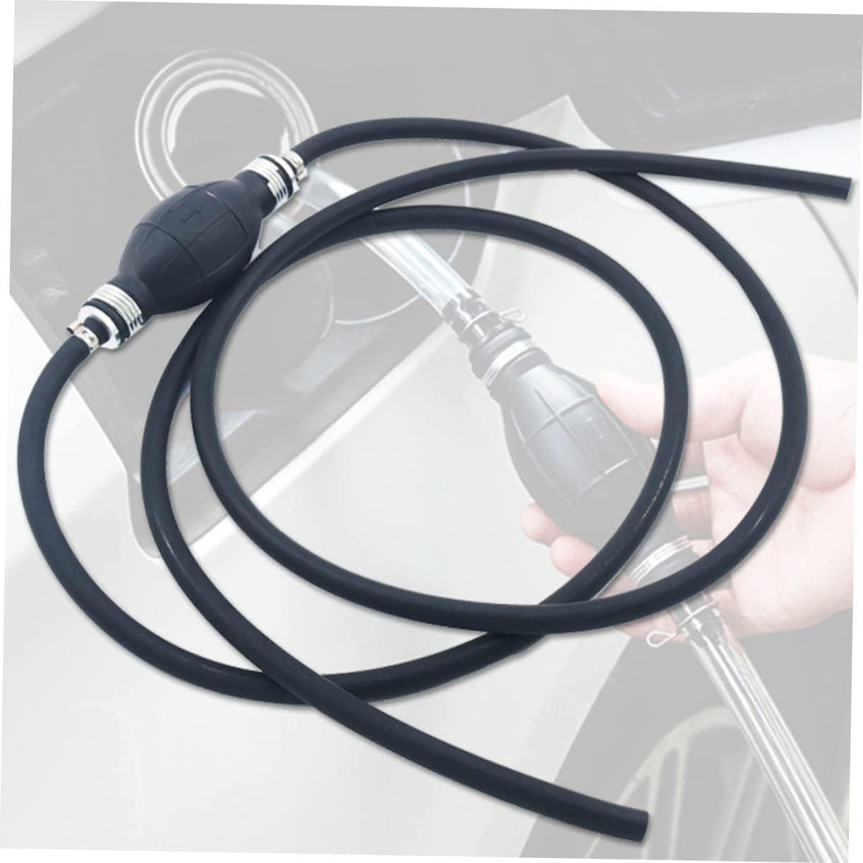 Alipis 390g Fuel Transfer Pump Siphon Hose Hand Pump for Car Efficient Fuel Transfer