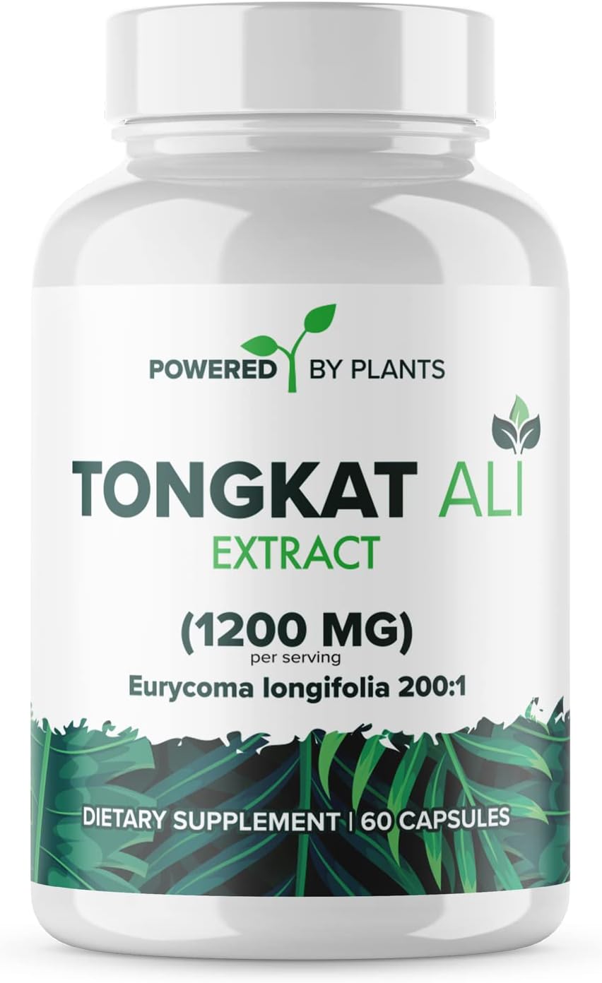 POWERED X PLANTS Tongkat Ali Extract 2001 for Men (Longjack) Longifolia
