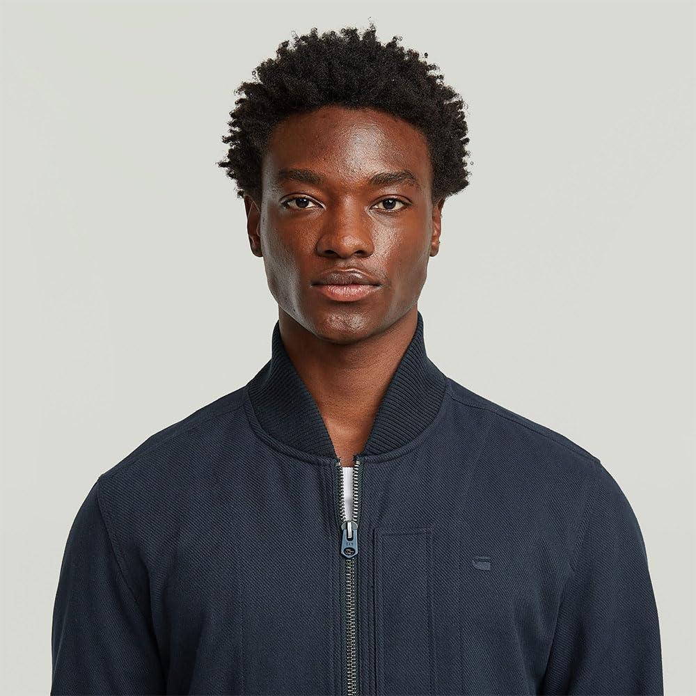 G-STAR Kurtka Mężczyźni Bomber Collar Zip Overshirt