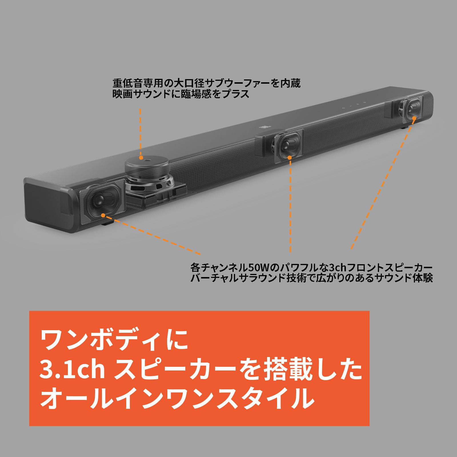 Amazon.co.jp: 【Amazon.co.jp 限定】JBL SB510 オールインワン