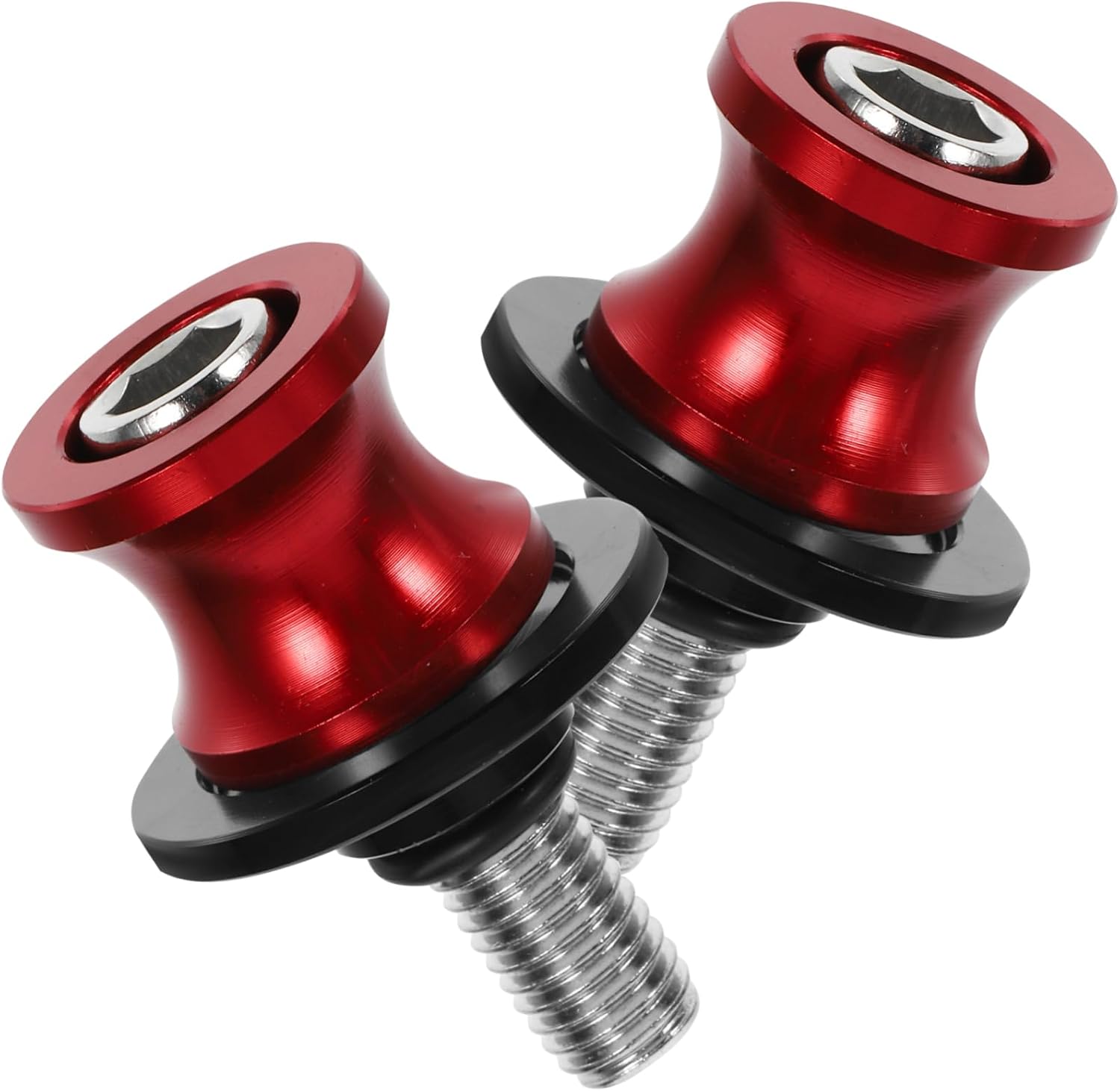 1set Motorcycle Swing Arm Spools Sliders Compatible Models Enhances Riding Stability and Start Efficiency