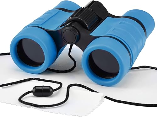 Prismáticos para niños, prismáticos para niños de 3 a 12 años, juguetes para niños y niñas, regalos ópticos, juguete a prueba de golpes, regalo para