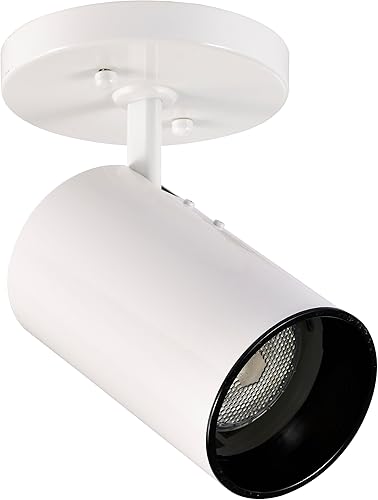 Miniatura 3 de NUVO SF76/412 One Light Close-to-Ceiling Flush Mount, Blanco
