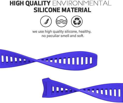 Miniatura 62 de NotoCity Instinct Band, Soft Silicone Replacement Watch Strap for Garmin Instinct 2/Solar Sports GPS Smartwatch With Adapter Tools Verde