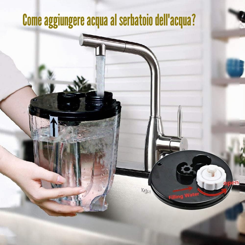 Coospider Nebulizzatore per terrario, 3 l, con tubo (380 ml/h) per rettili e anfibi, funzionamento silenzioso a ultrasuoni, umidificatore ad ultrasuoni per serpenti, camaleonti, tartarughe e paludari