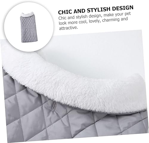 Miniatura 6 de NOLITOY Ropa para mascotas Abrigo de invierno para mascotas, ropa de nieve para perros, ropa cálida para mascotas, senderismo, abrigos para perros,