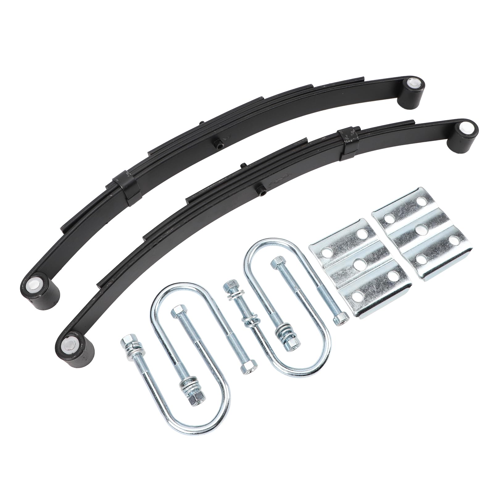 Zestaw Zawieszenia Pojedynczej Osi Przyczepy o Udźwigu 3500 Funtów — Zestaw Resorów 4-piórowych o Dużej Wytrzymałości i Zestaw Wieszaków ze śrubą U Zapewniający większą