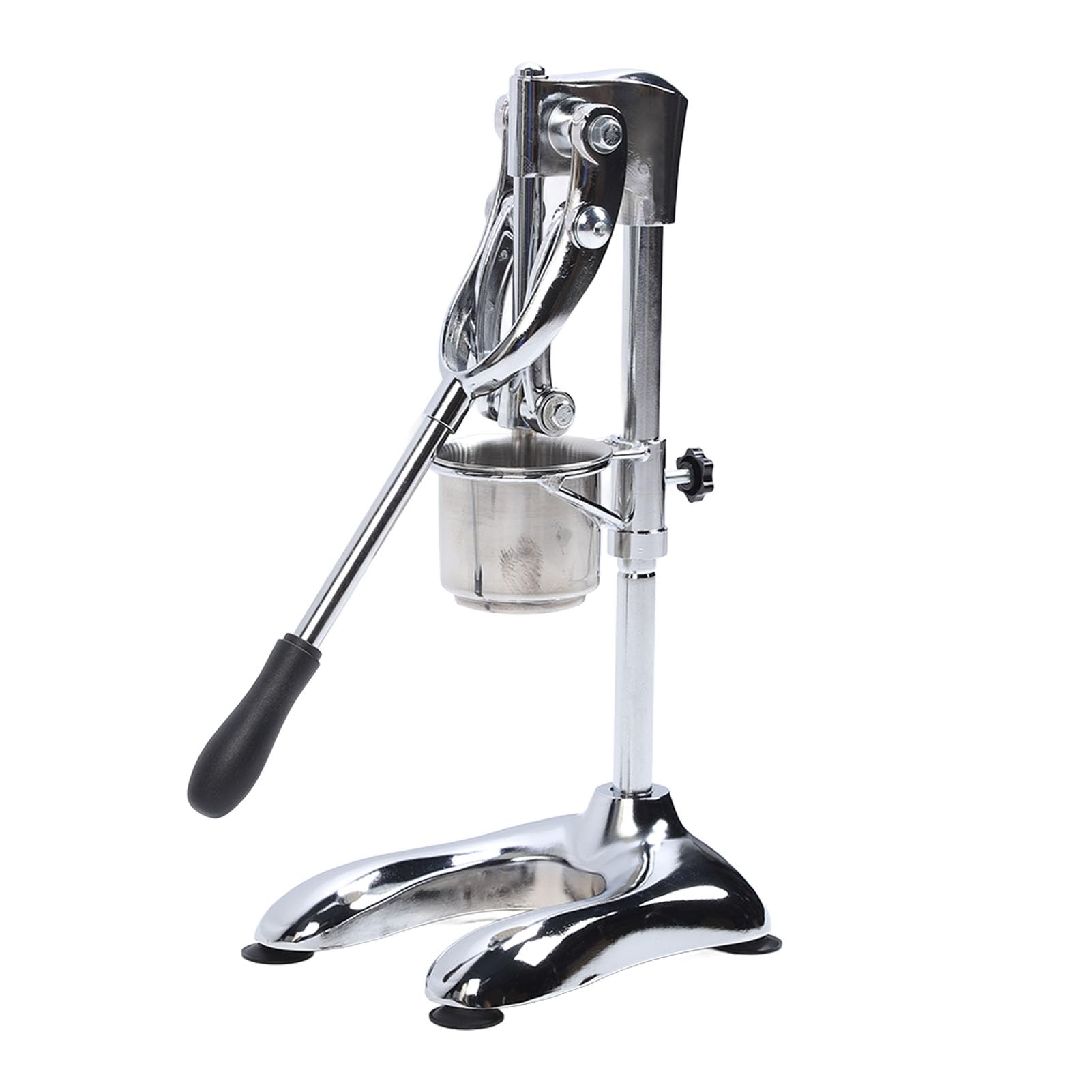 Qcwwy Pommes-Frites-Quetscher, 30-cm-Kartoffelextruder aus Edelstahl für Lange Pommes Frites, mit Manuellen und Automatischen Steuerknöpfen, für Fast-Food-Restaurants und