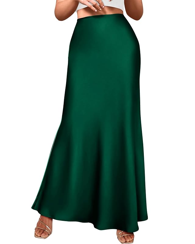 BTFBM Womens Spring Skirts 2026 Business Casual Clothes High Waisted Cocktail Party Wedding Guest Mermaid Maxi Skirt